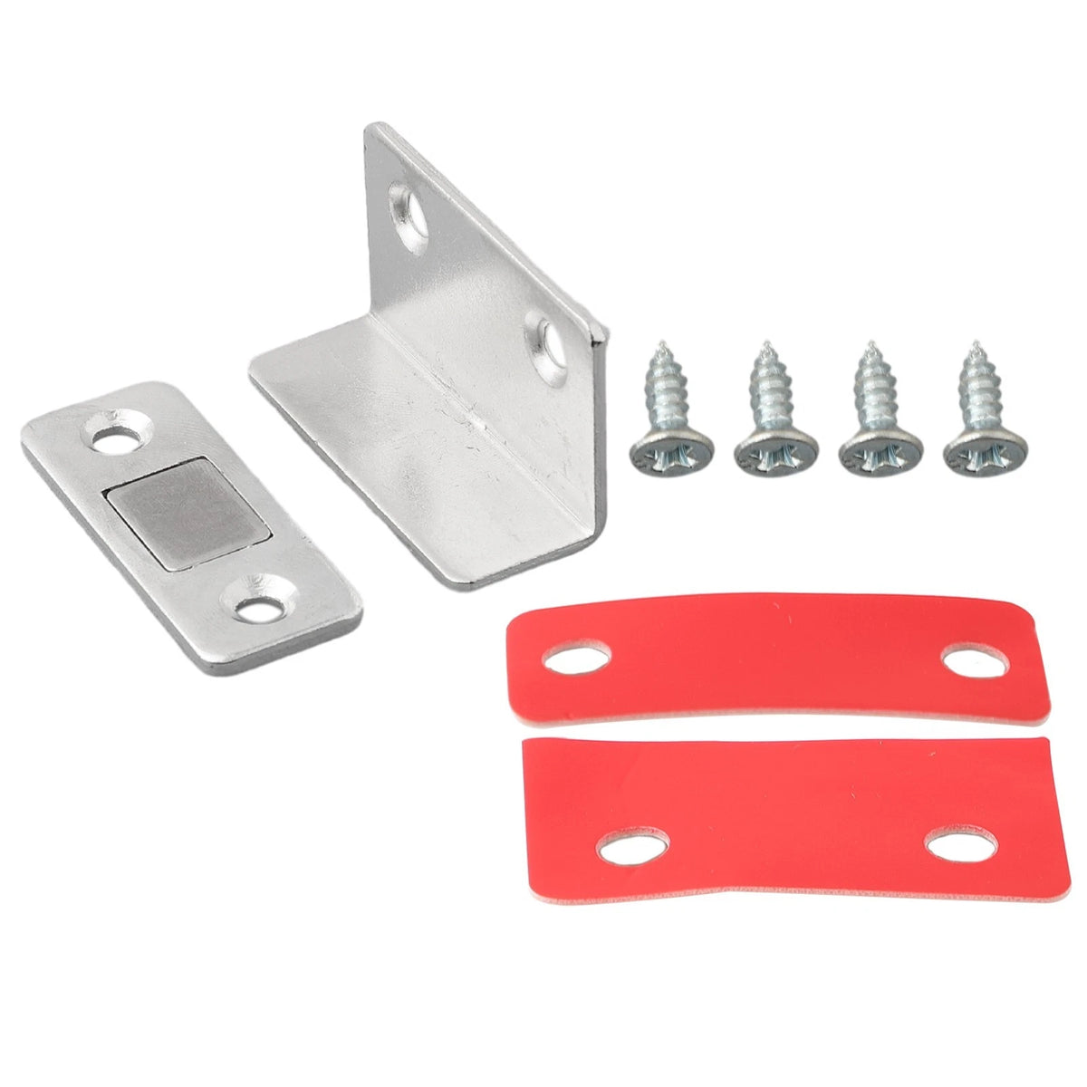 Set of 4 Strong Magnetic Steel Catch Latch for Door Cupboard Closer