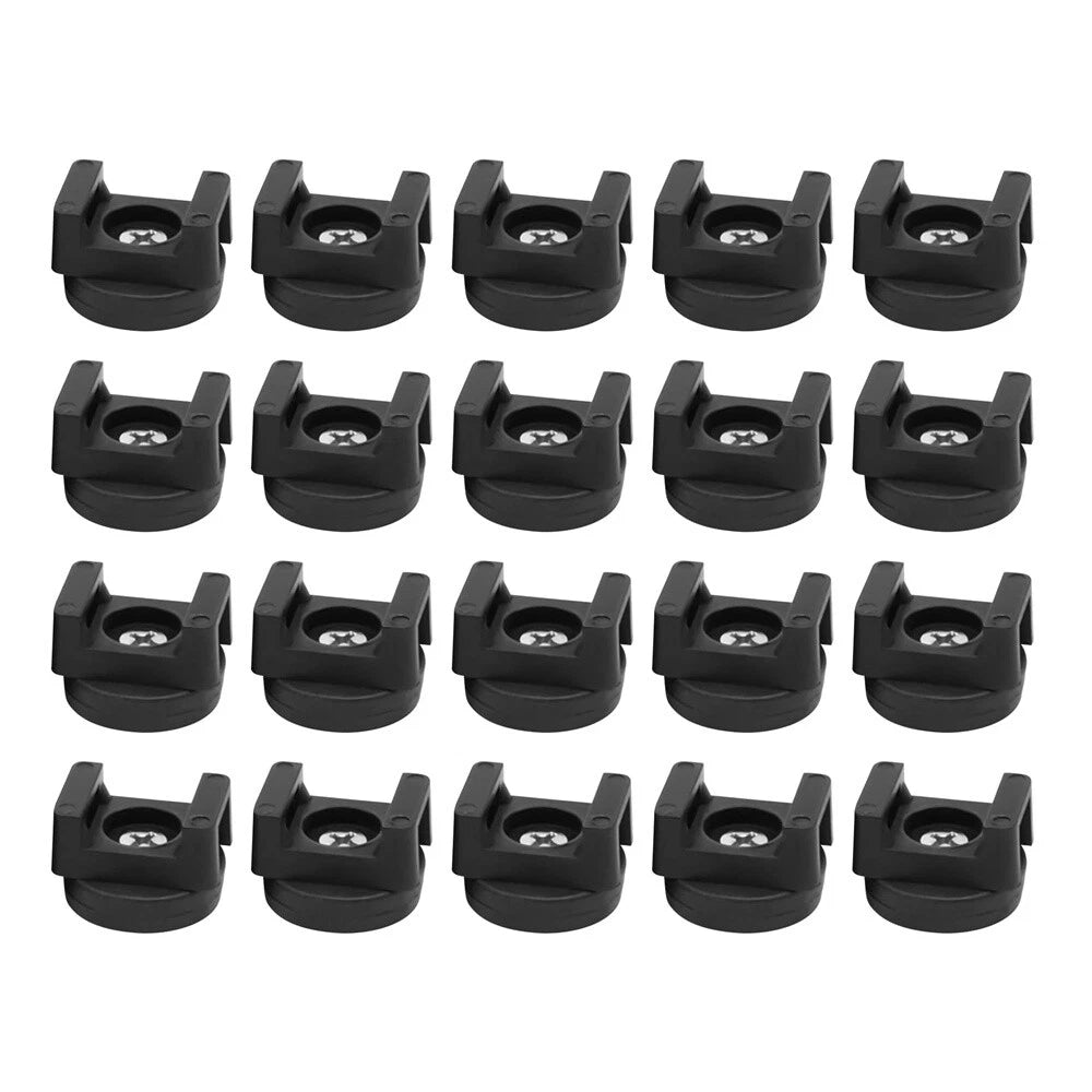 20PCS Magnetic Cable Zip Tie Mounts for Wire Management