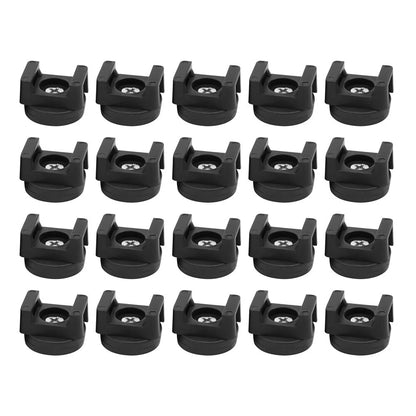 20PCS Magnetic Cable Zip Tie Mounts for Wire Management