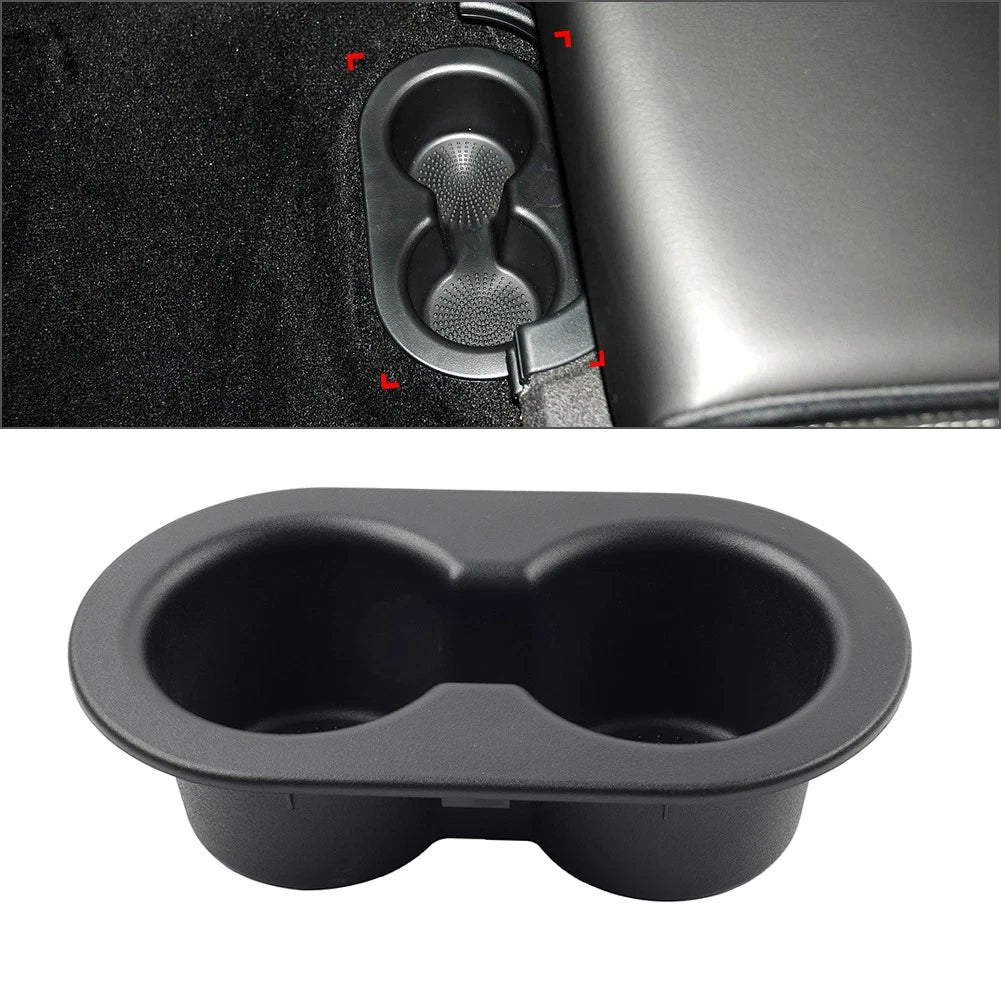 Dual Drink Rear Seat Cup Holder 5HD65DX9AC for Dodge RAM 1500 2500 3500 (2019–2023)