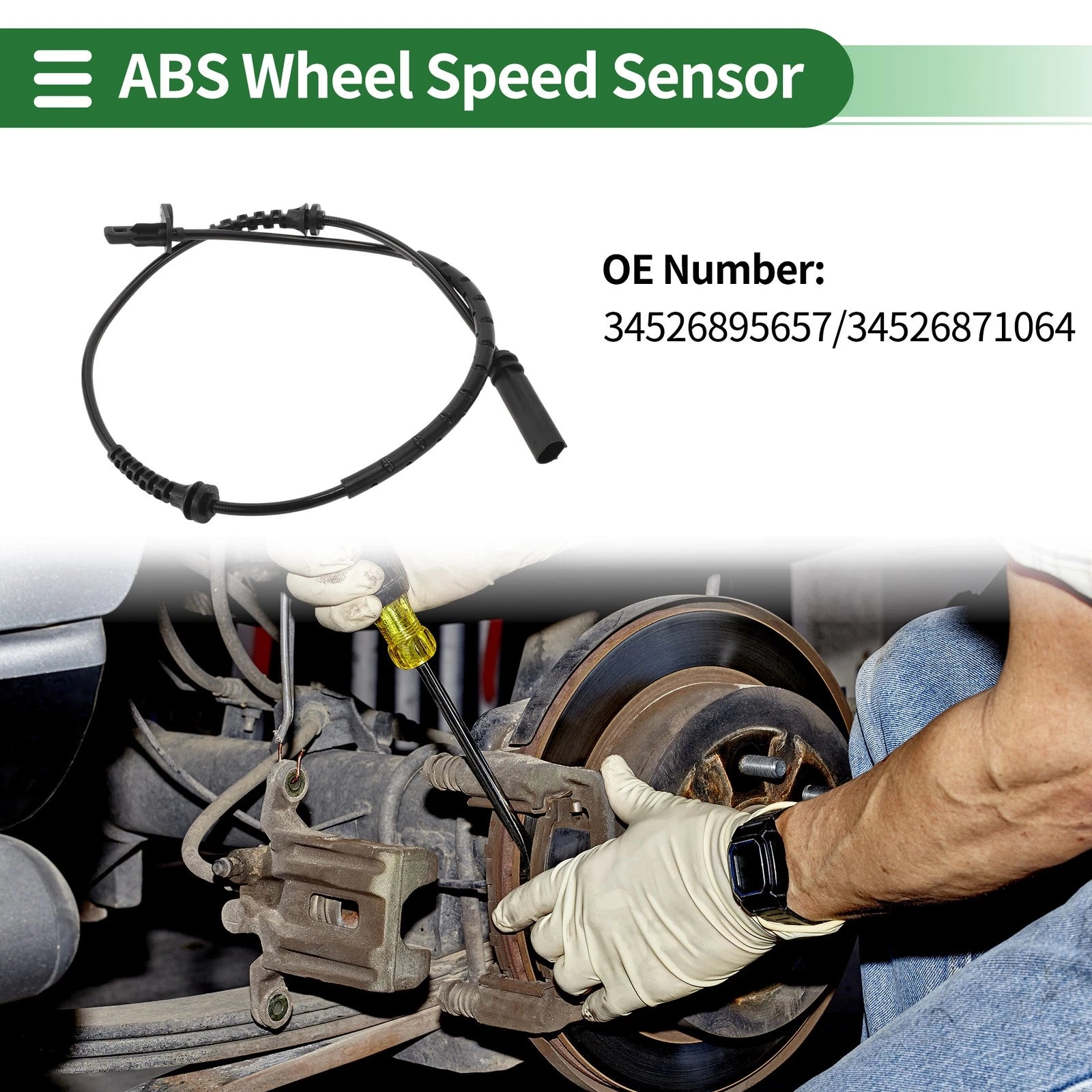 ABS Wheel Speed Sensor Replacement for BMW X3 F97 (2017–2024)