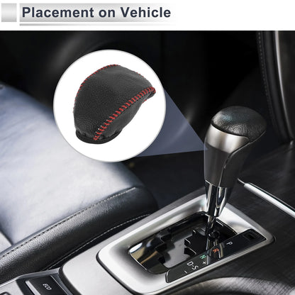 Gear Shift Knob Cover Replacement for Toyota RAV4 (2019–2024) Pebbled Black