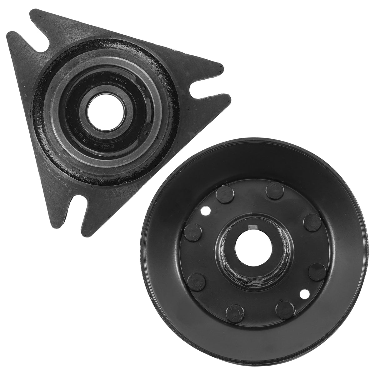 Deck Spindle and Pulley Replacement for John Deere 108 111H 112L 130 (1975–1993)