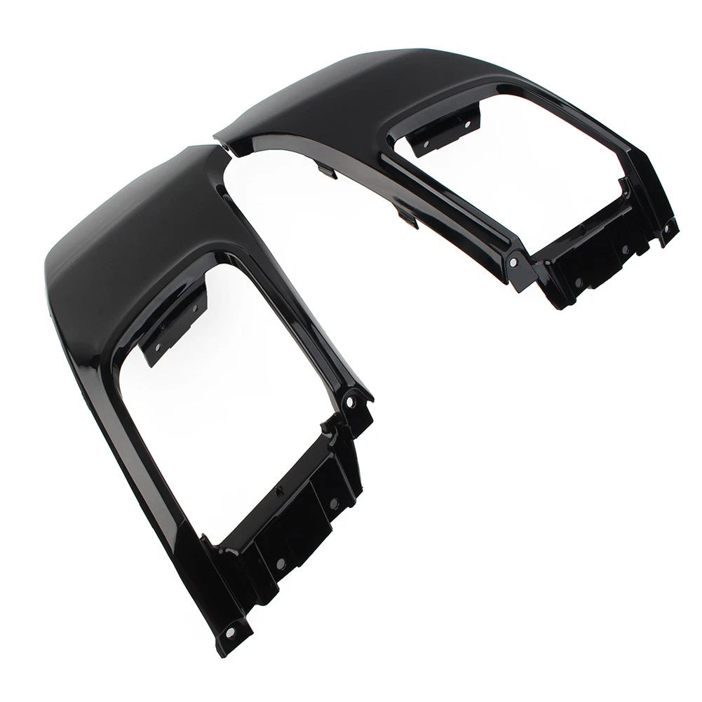 Pair Rear Bumper Tail Exhaust Pipe Trim for Land Rover Range Rover Evoque