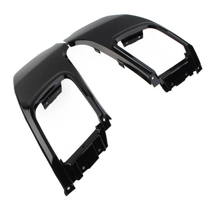 Pair Rear Bumper Tail Exhaust Pipe Trim for Land Rover Range Rover Evoque