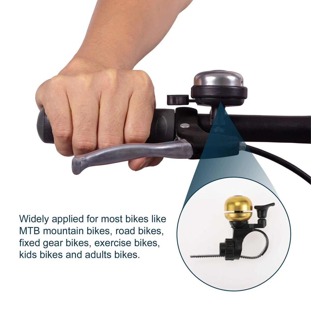 Bicycle Trigger Bell Replacement for City Bike Road Bike (2000–2025)