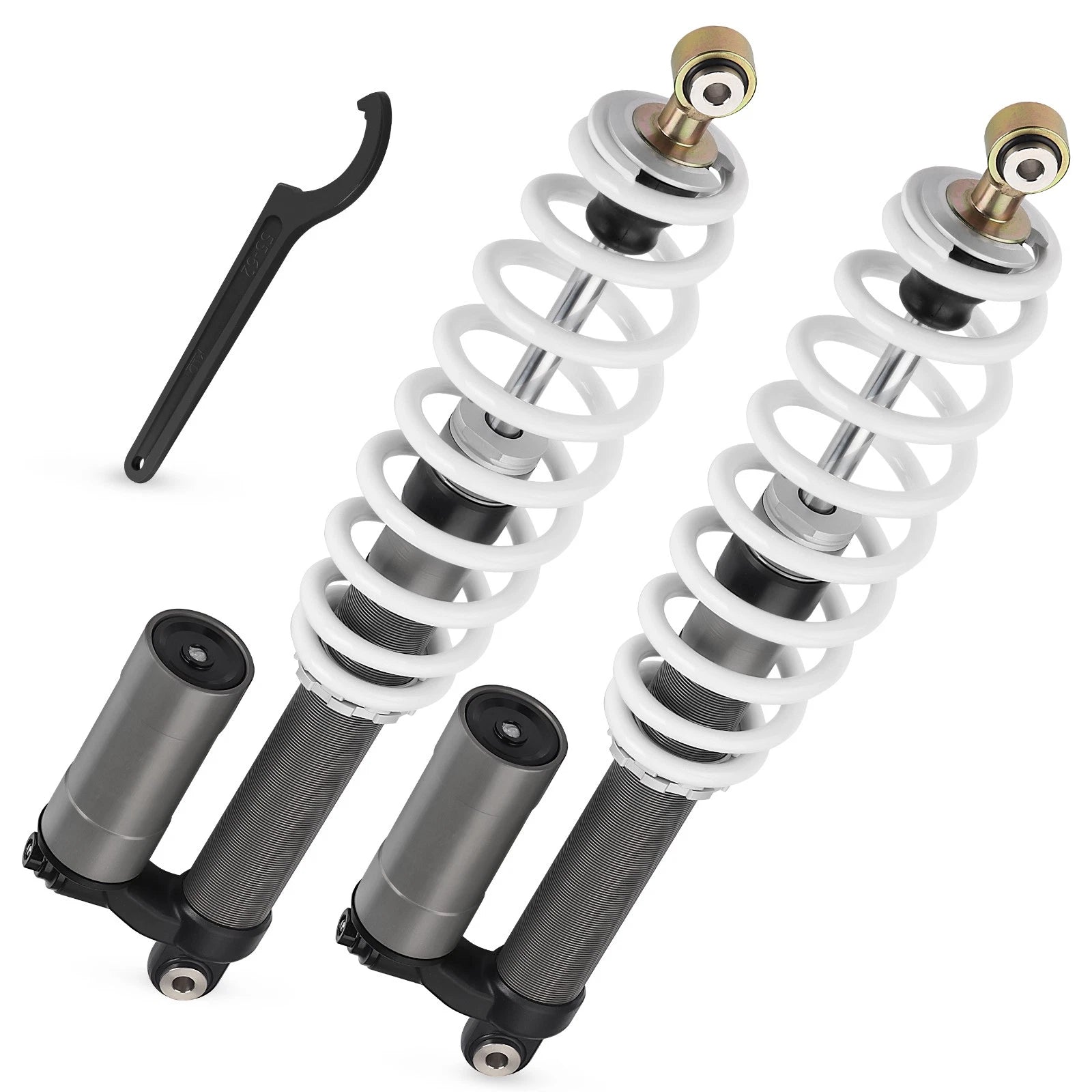 Set of 2 Rear Shock Absorbers for Polaris RZR S 800 EFI (2009–2012) 7043419