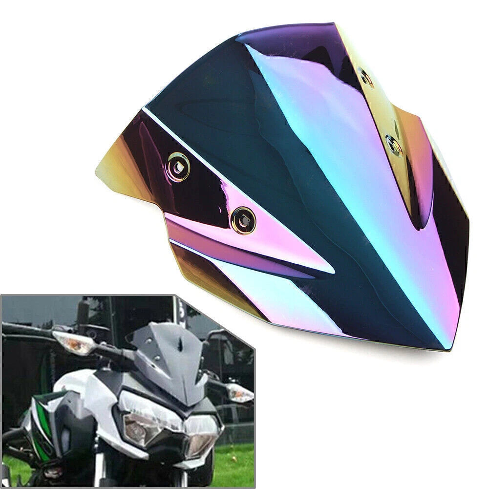 Deep-Iridium Windshield for Kawasaki Z400 (2018–2022)