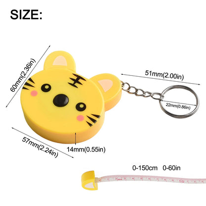 Tape Measure Set of 4 for Accurate Measurement