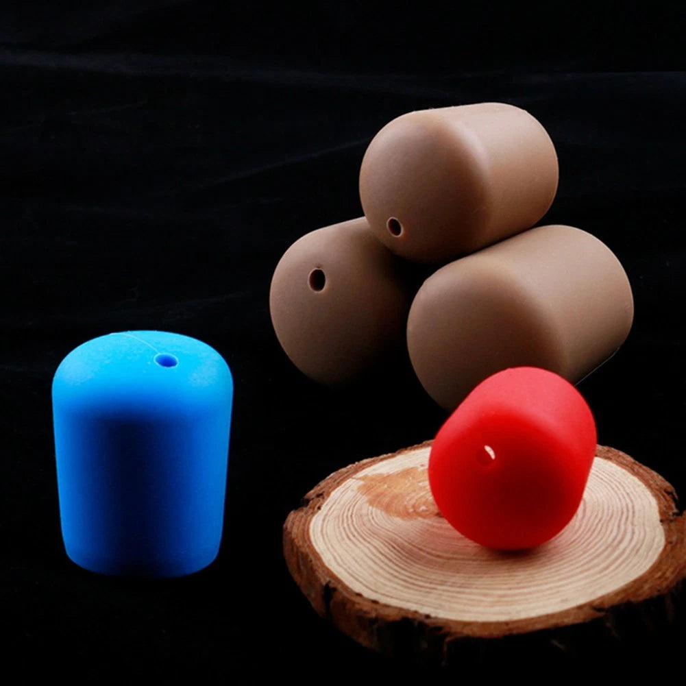 Fishing Rod Handle Protector for Universal Use (Drain Holes, Soft Silicone)