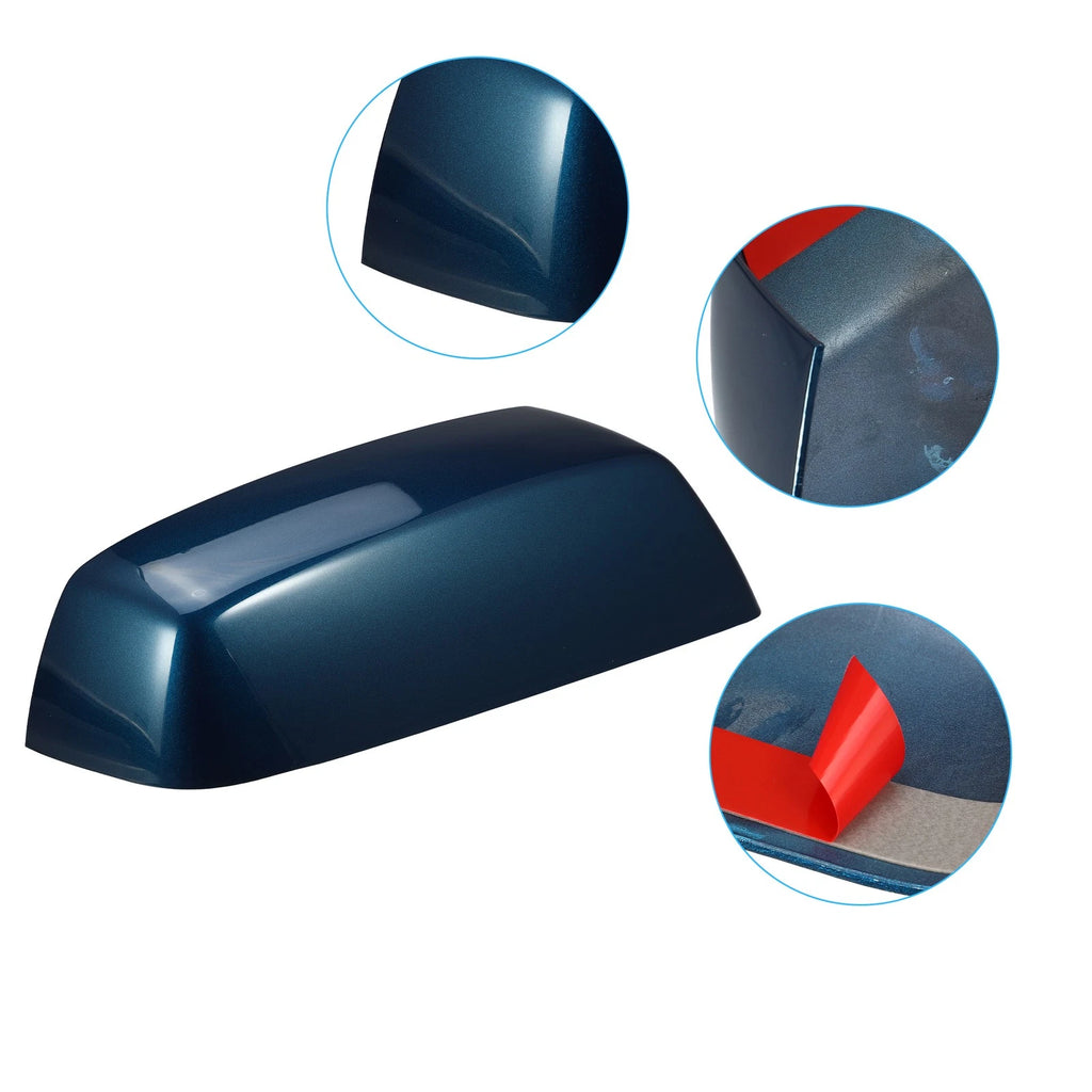 Side Mirror Covers OEM Blue Top for Chevy Silverado 1500 2500 3500 (2014–2019)
