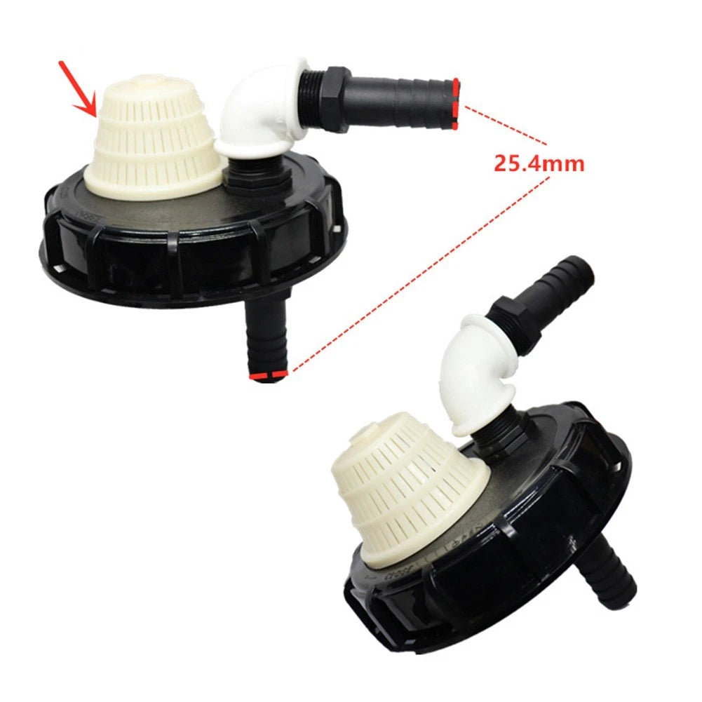 163mm Cap with 25mm Pipe Quick Connector for IBC Water Tank