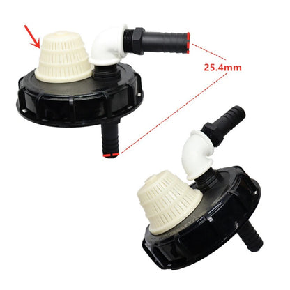 163mm Cap with 25mm Pipe Quick Connector for IBC Water Tank