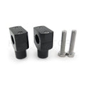 Handlebar Riser Clamp for Motorcycle (Universal 7/8" 22mm) Taper Black
