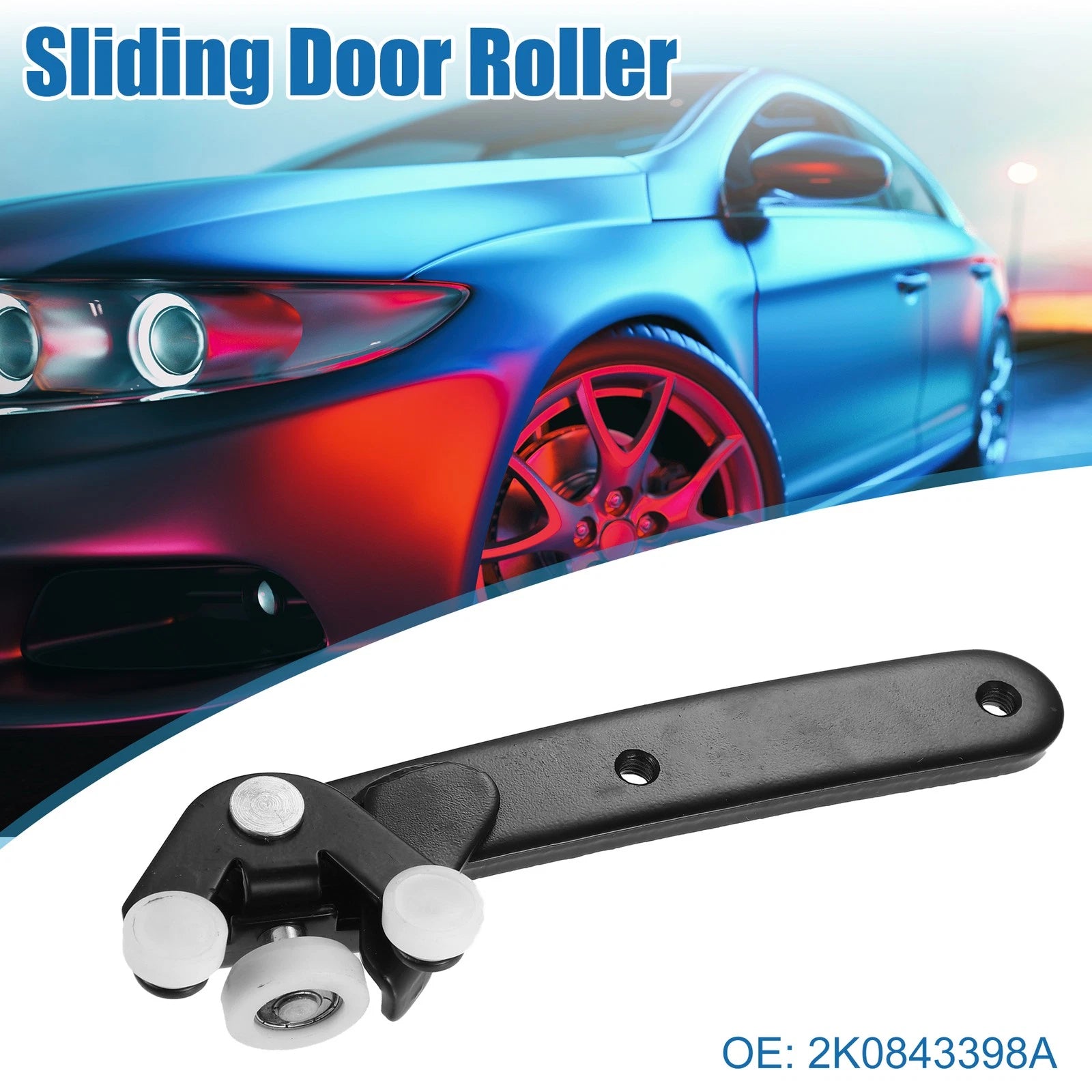 Sliding Door Roller Lower Right Replacement for Volkswagen Caddy (2003–2018)