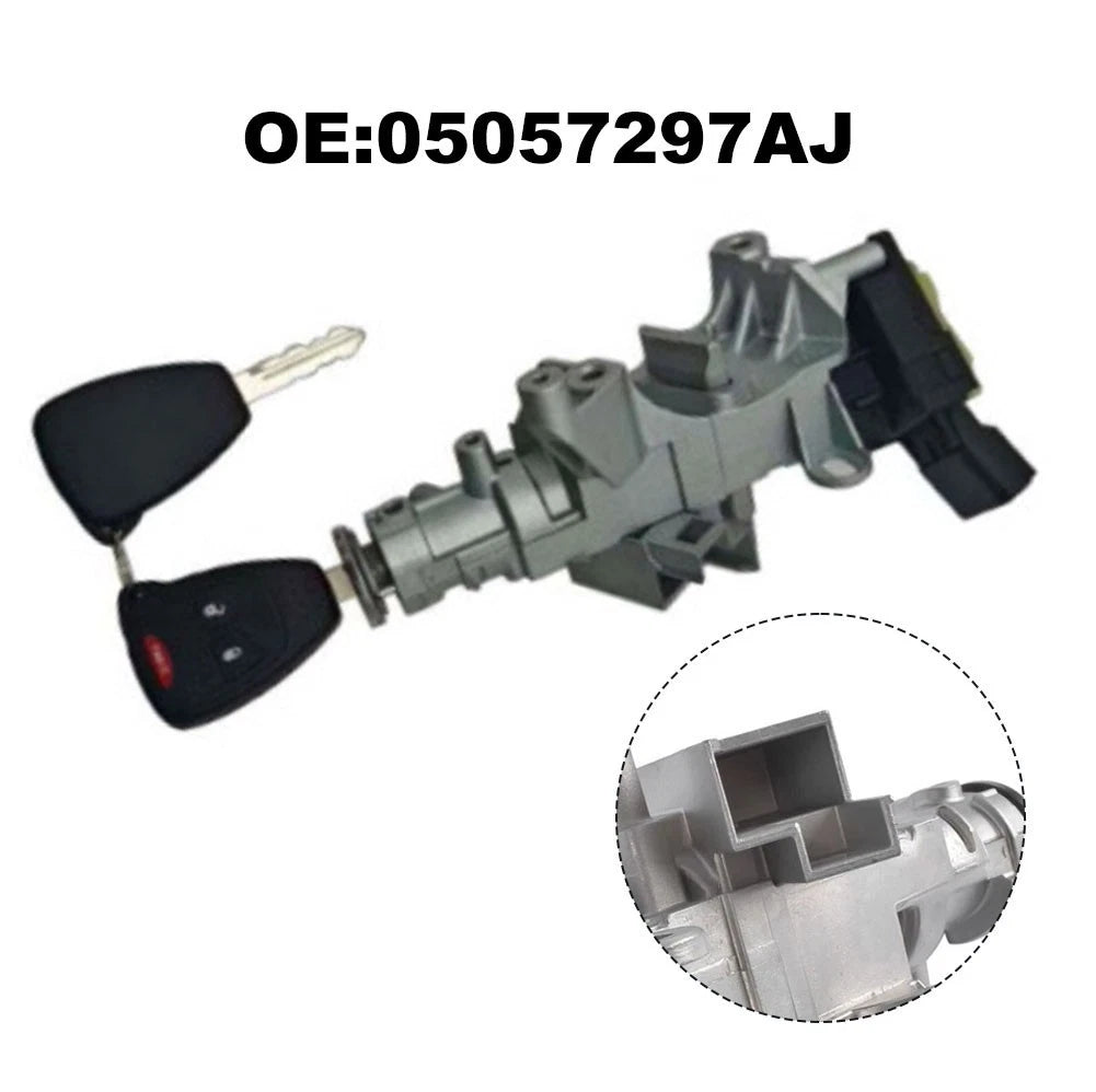 Steering Column Switch Housing with Key for Dodge (Multiple Models)