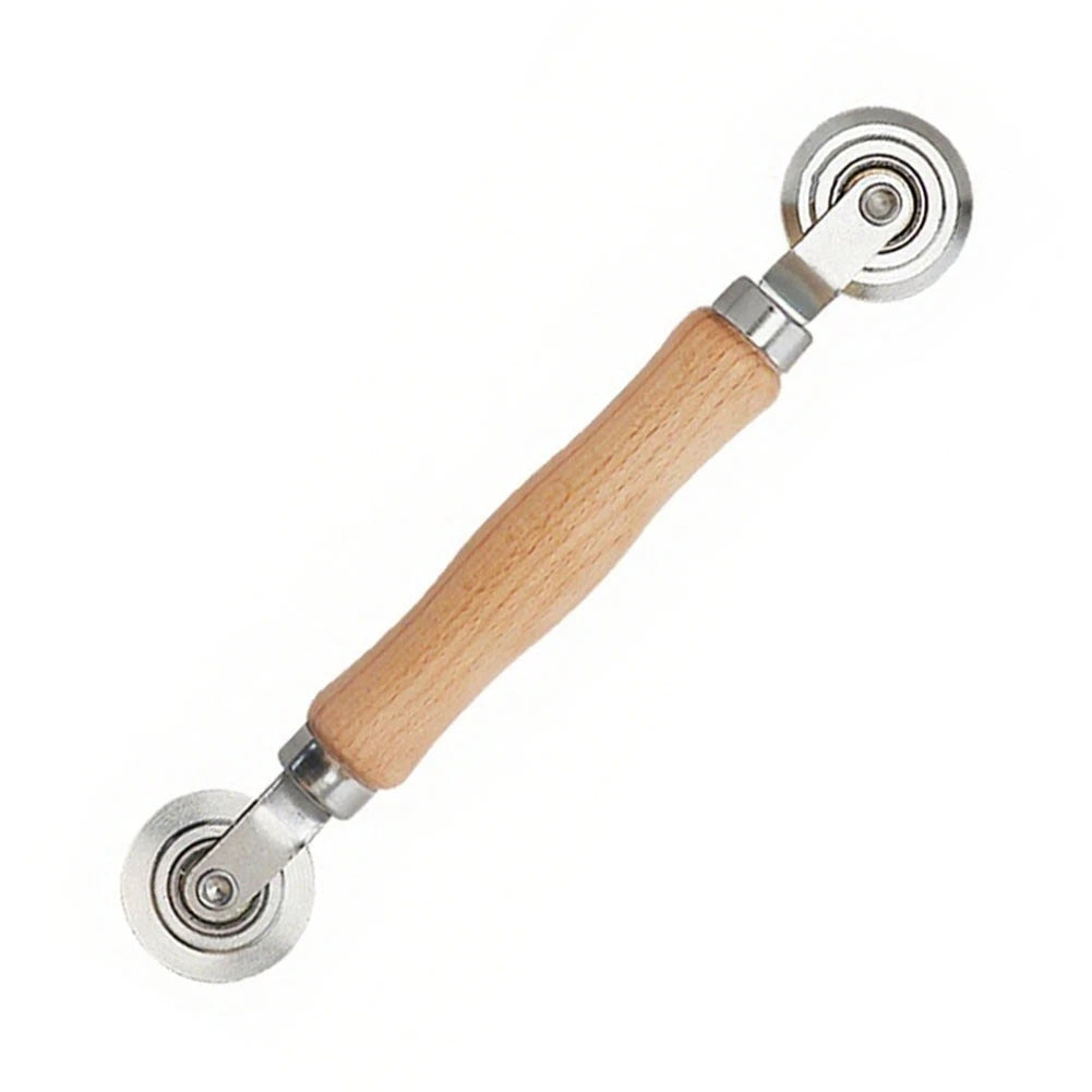 Screen Door Installation Tool with Hand Crank Roller for Screen Fabric