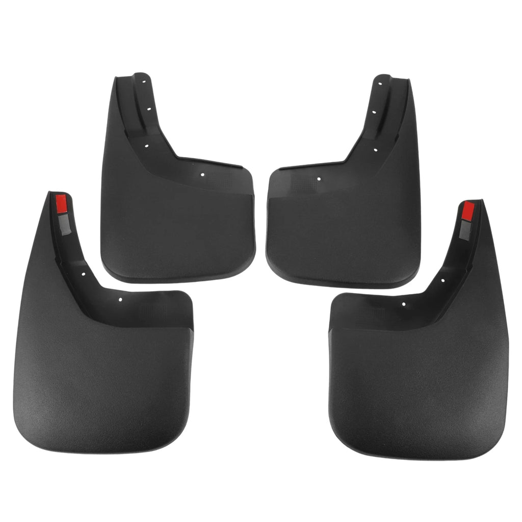 Mud Flaps Splash Guards for Chevrolet Silverado (2014–2018) W/ Mounts
