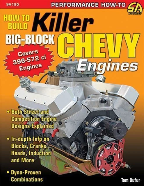 BBC 572, 540, 496 Chevy Big Block Stroker Engine Build Guide