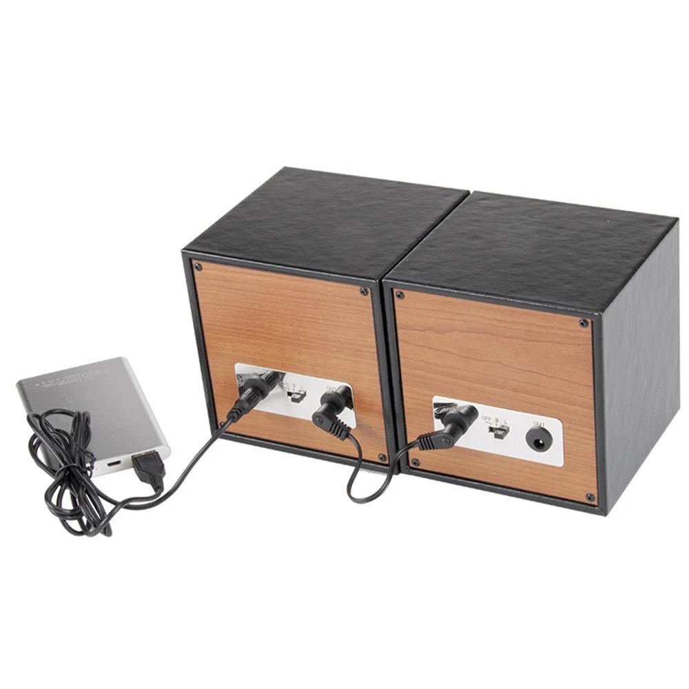 Automatic Electric Watch Winder for Vertical Display (Leather, Wood)
