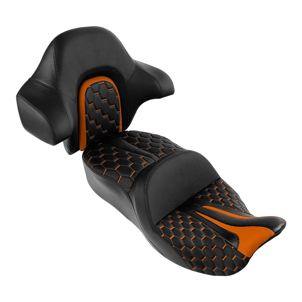 Driver Passenger Seat Backrest for Harley CVO Road Street Glide (2014–2023)