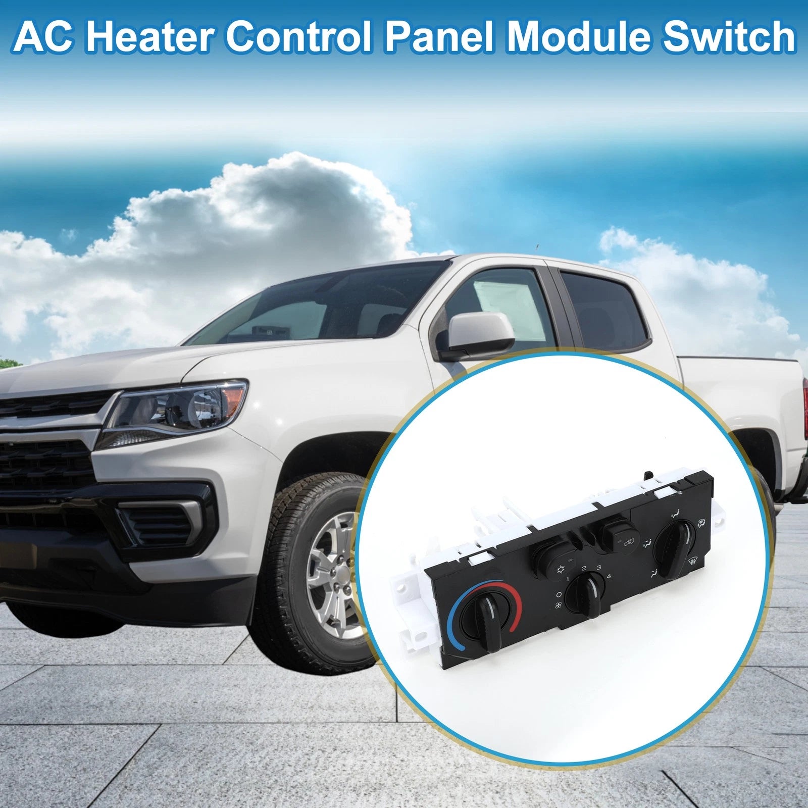 HVAC A C Heater Climate Control Panel for Chevrolet Colorado (2004–2012)