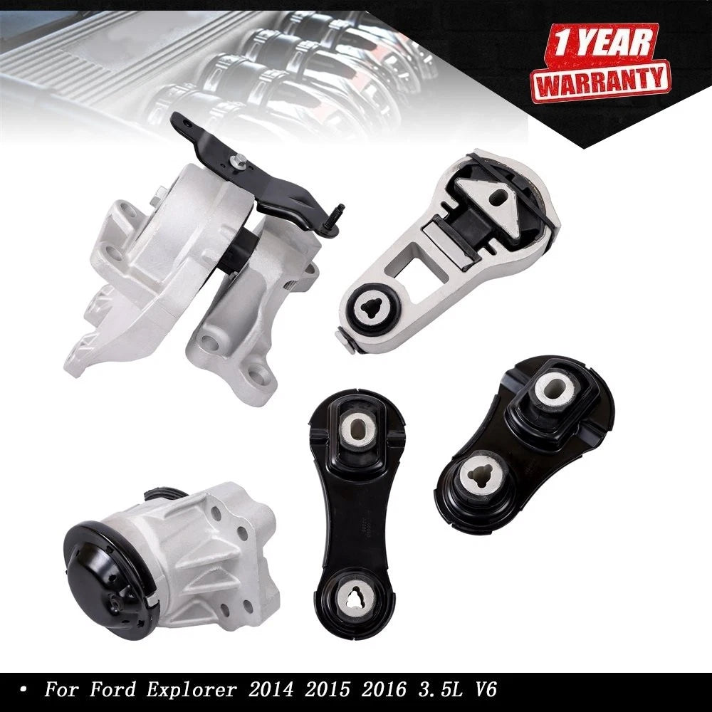 5X Engine Mounts for Ford Explorer (2014–2016) A5568 A5635