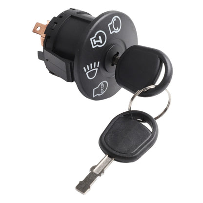 Ignition Switch with 2 Keys for Riding Lawn Mowers (7 PIN)