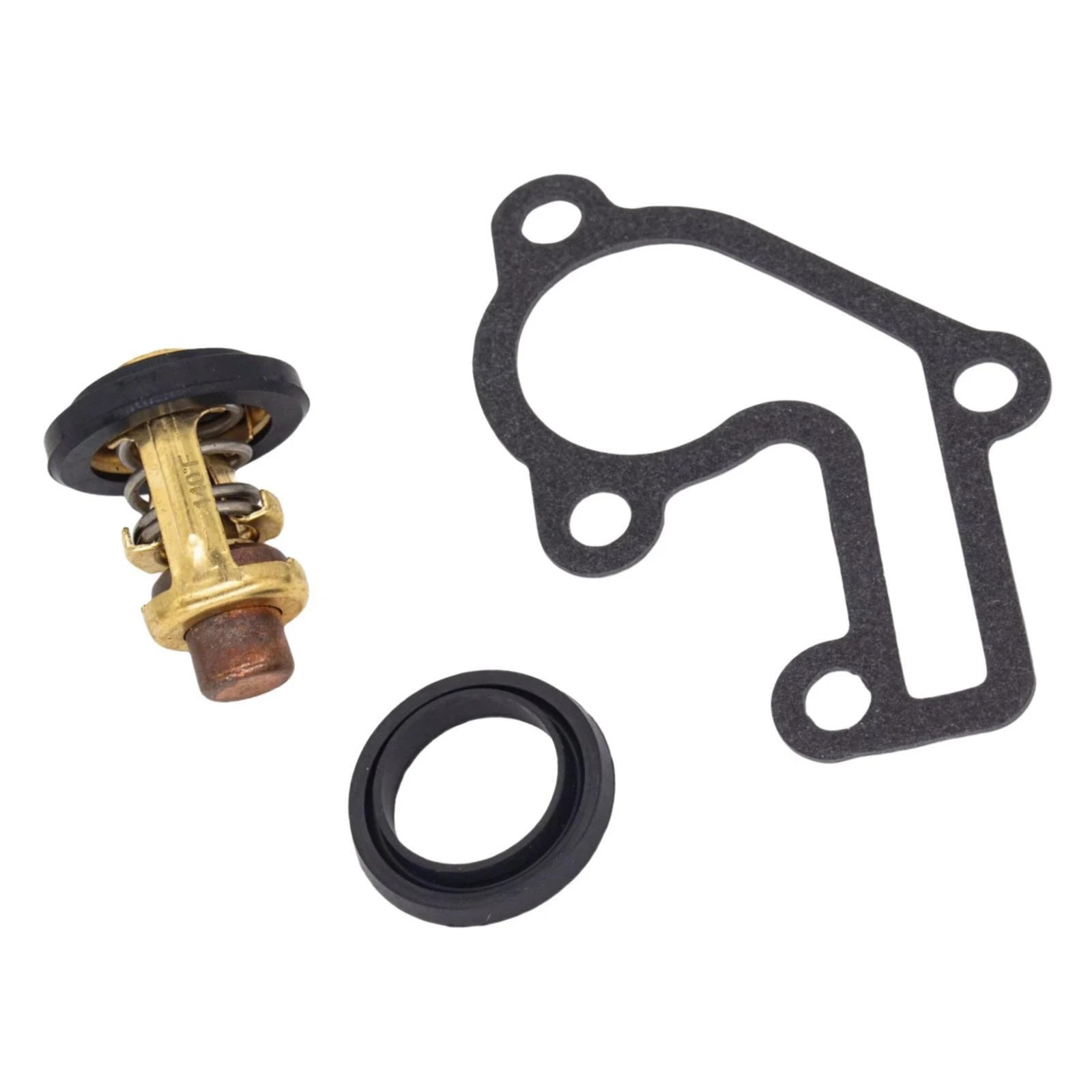 Thermostat with Gasket for Yamaha Outboard 9.9 15 HP (2T) (682-12414-A1, 6F5-12411-03)