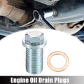 Engine Oil Drain Plug Set M14x1.5 with Washer for Mercedes-Benz (2014–2019)