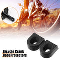 2pcs Bicycle Crank Boot Protector Silicone Replacement for Bike Cycling (—)