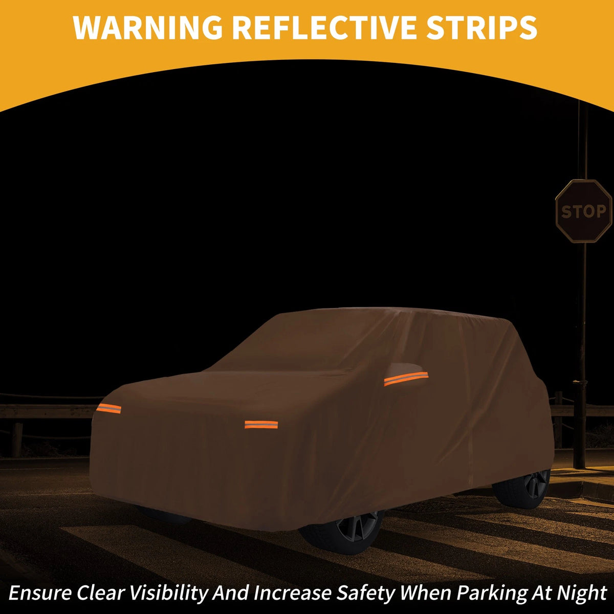 Waterproof Car Cover for BMW Mini Cooper 2DR (2002–2021) Orange Cotton