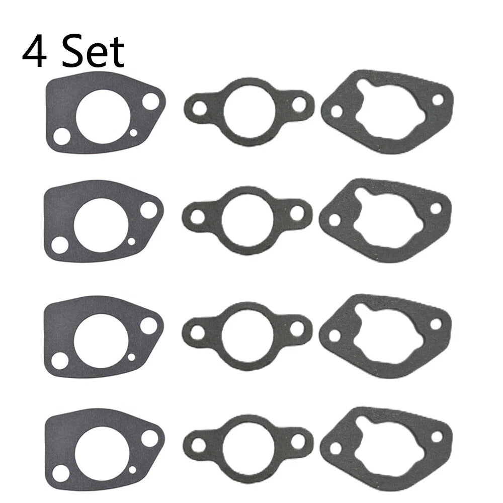 Set of 4 Carburetor Gasket Kit for Honda GX340 GX390 (11HP 13HP) 188F