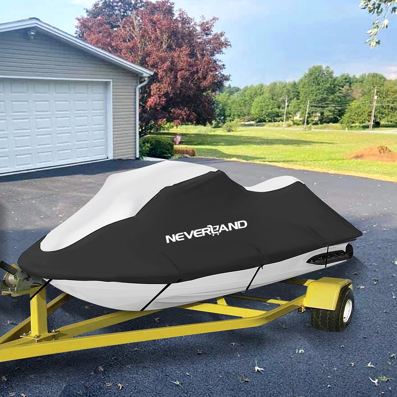 Trailerable Jet Ski Cover for (135''-145'', Waterproof)