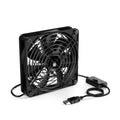 USB Fan 5V with 3 Speed Settings for Routers and PCs