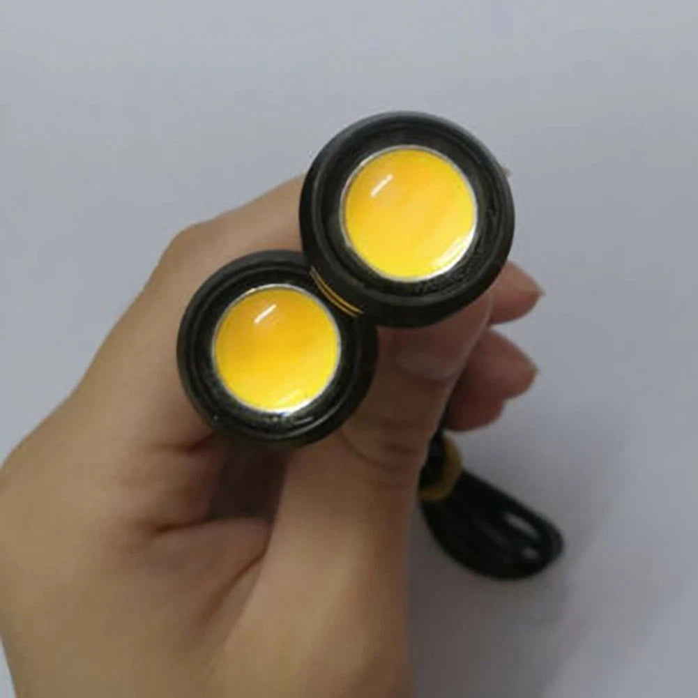 2X Amber LED Indicators for Jeep Wrangler (Flat Fender Installation)
