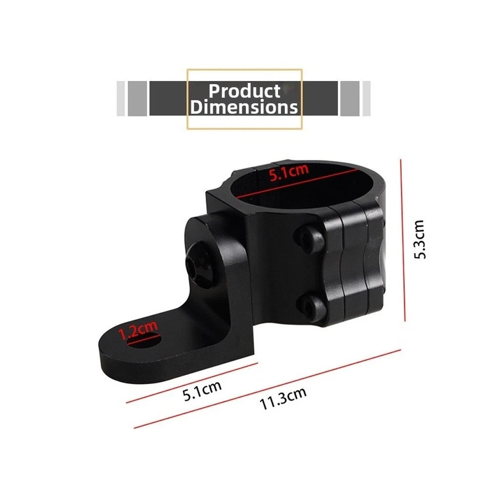 Adjustable UTV Bracket for Whip Lights and Off Road Accessories