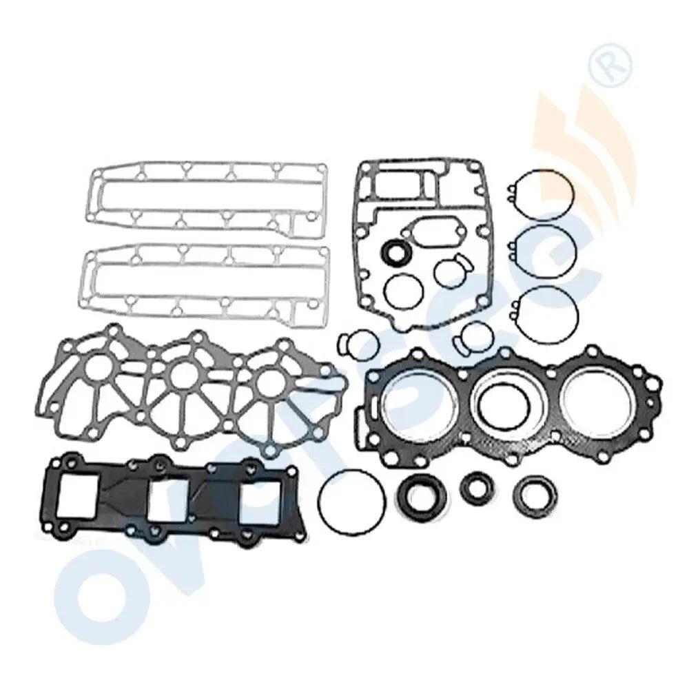 Outboard Gasket Set Kit for Yamaha 25HP-30HP 3Cyl (6J8-W0001-00)