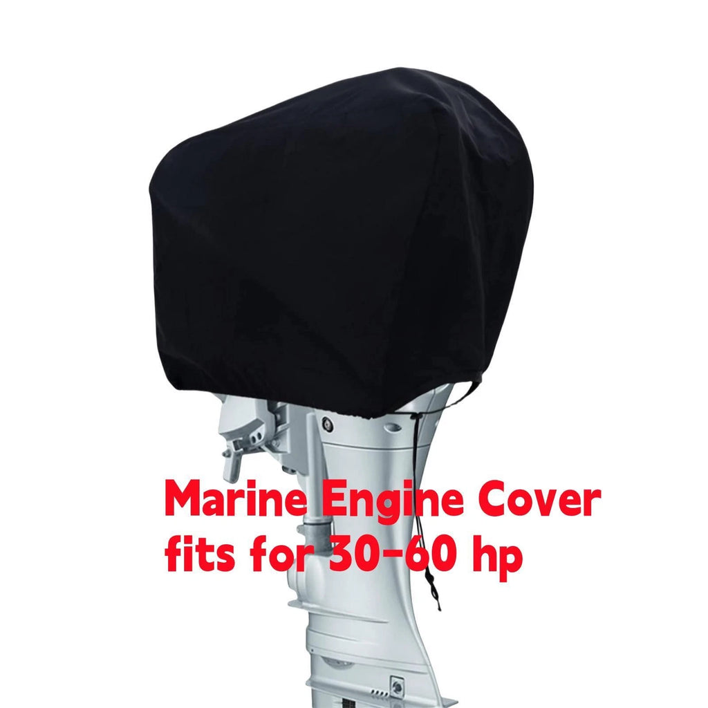 Outboard Motor Engine Storage Cover for 30-60 HP (Waterproof Canvas)