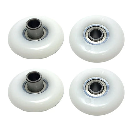Set of 4 Rowing Machine Wheels for Fitness Equipment