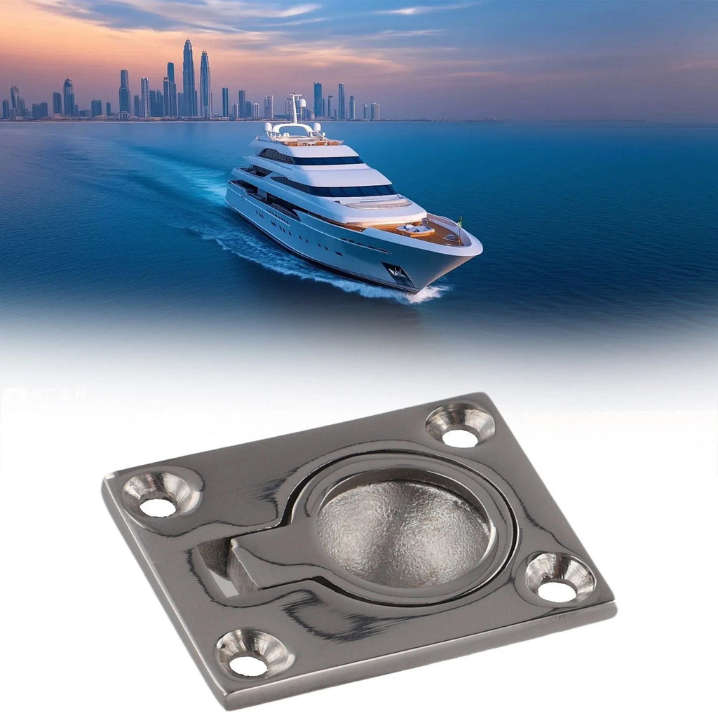 Flush Mount Lifting Ring Pull Handle for Boat Latches