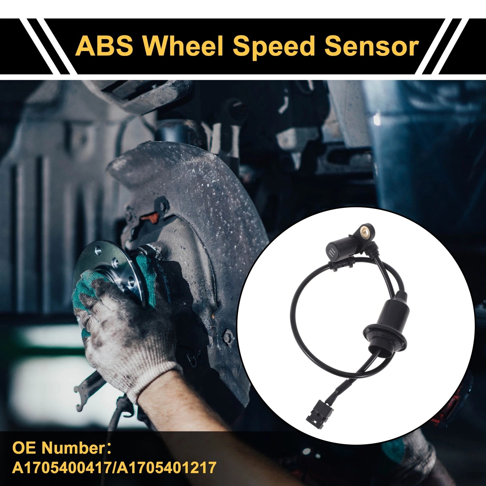 ABS Wheel Speed Sensor Replacement for Mercedes-Benz SLK R170 (1996–2004)