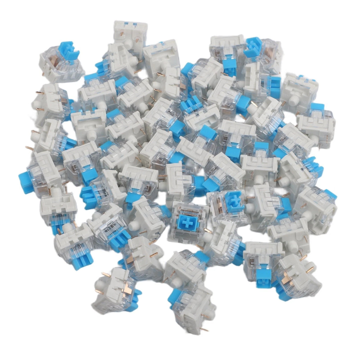 108 PCS Mechanical Keyboard Switches Replacement 3 Pin Tactile Click