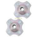 2 Rear Wheel Hubs for Honda FourTrax 300 TRX300 TRX300FW (1993–2000)