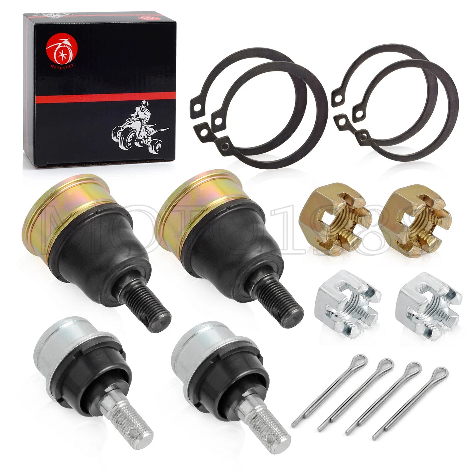 Set of 2 Lower A-Arm Ball Joints for Honda Recon 250 TRX250 (1997–2001)