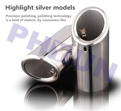 Stainless Steel Tail Exhaust Tip Pipes for BMW E90 E92 325i (2006–2010)