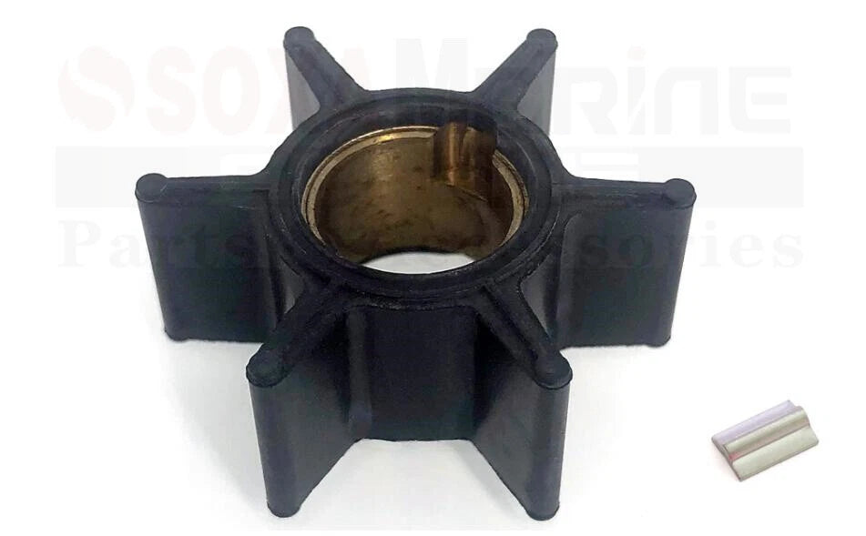 Pump Impeller W/ Key for Mercury Mariner 3.5 3.9 5 6 HP Outboard (18-3012, 47-22748)