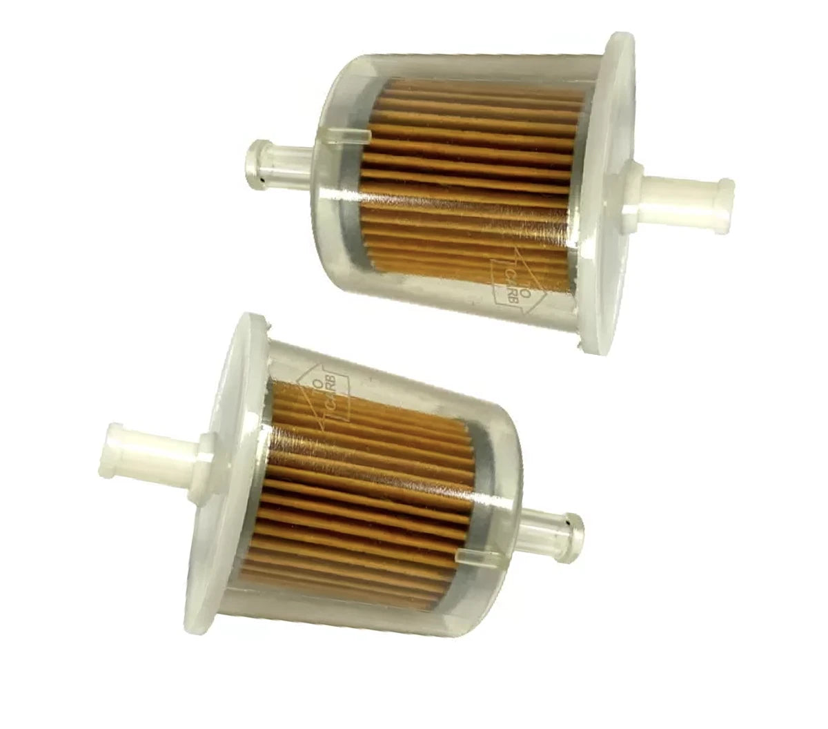 2Pcs Fuel Filter Assembly for Johnson Evinrude OMC Outboard (5005266, 5007326, 5007335)