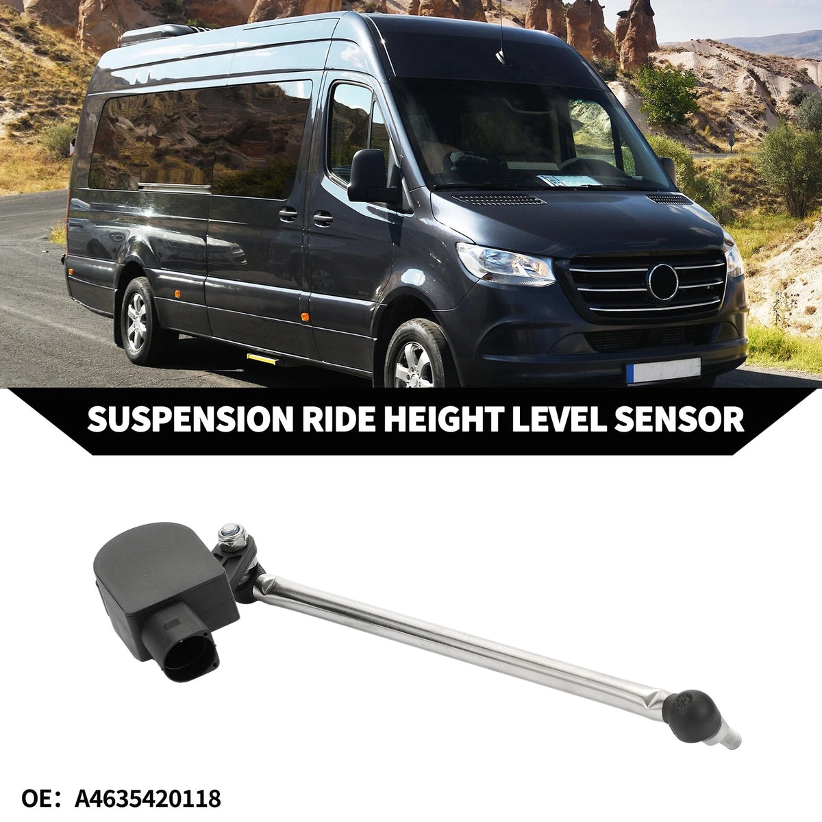 Ride Height Level Sensor Replacement for Mercedes-Benz G-Class W463 (1989–2018)