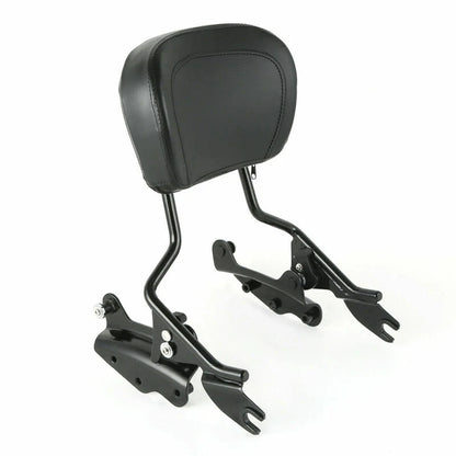 Sissy Bar Backrest 4 Point Docking Hardware for Harley Road King (2009–2013)